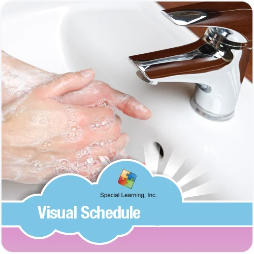 Washing Hands Visual Schedule