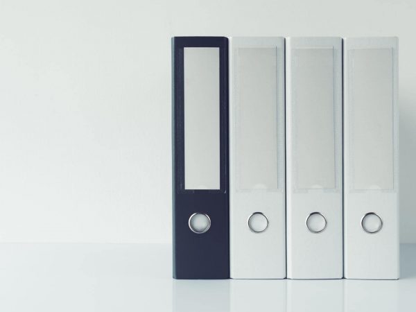 What are file folders and how do they help?